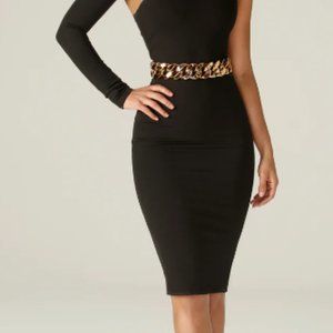 NWT Beautiful Alieva Black Cocktail Dress